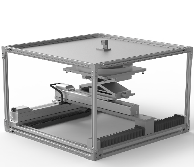LINBOU two-dimensional electromagnetic field scanning system